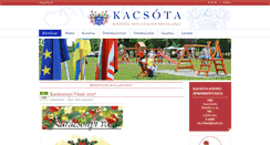 Desktop Screenshot of kacsota.hu